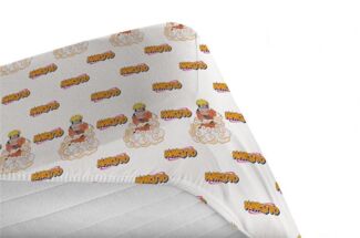 Naruto Spannbettlaken 90x200 cm – Baumwolle – Kinderbett Bezug