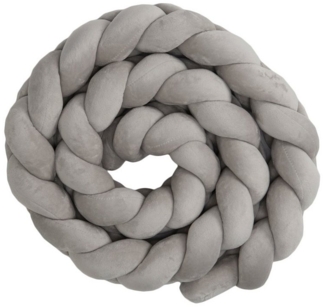 Totsy Baby Dekokissen Kuschelkissen Kinder 220 cm Grau