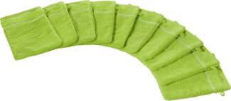 Erwin Müller Waschhandschuh Waschhandschuh "Mannheim" 10er-Pack, Frottier (10-St), Walk-Frottier Uni