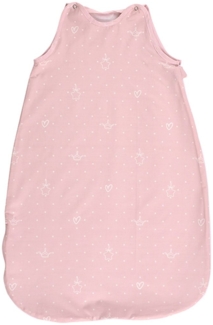 Lorelli Baby Winterschlafsack 85 cm 100% Baumwolle, 2,5 TOG, Maße 80 x 45 x 3 cm rosa Sterne