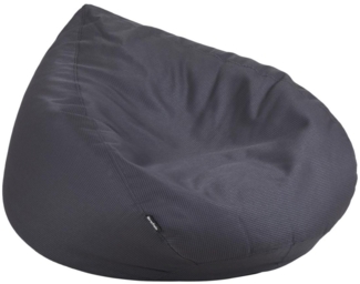 Pouf Galloway, Grau, 100x100x120 cm