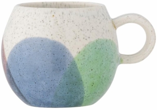 Bloomingville Tasse Bloomingville Paula Tasse, Blau, Steingut, 275 ml, Steingut