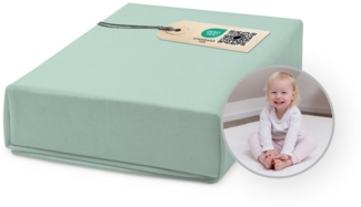 Ehrenkind Spannbettlaken für Babybett & Kinderbett, 100% Bio-Baumwolle, atmungsaktiv