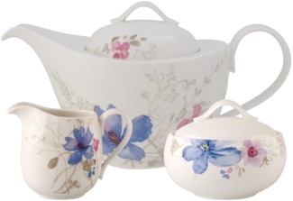 Villeroy & Boch Mariefleur Gris Basic Teezubehör Set 3-teilig - DS