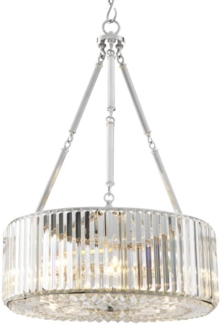 Casa Padrino Luxus Kronleuchter Silber 53 x H. 77,5 cm - Luxus Hotel Kollektion