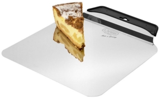 LARES Tortenheber 6046 Kuchen- und Pizzalöser eckig, rostfrei