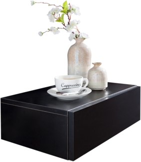 Wohnling 'Dream' Nachtkommode, Spanplatte, 46 x 15 x 30 cm, Schwarz