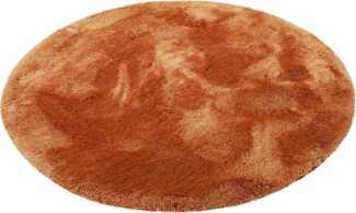 Homie Living Badematte Porto Azzurro, Höhe 30 mm, rutschhemmend beschichtet, fußbodenheizungsgeeignet, schnell trocknend, Polyester, rund, Badteppich, uni, rechteckig & rund, waschbar, Badezimmerteppich