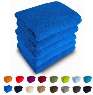 MatratzenL.A.B® Duschtücher 70x140 cm Rimini 500 g/m² Blauer Schwan®, 100% Baumwolle (Duschtücher), Badetücher, Frotee, 23 Farben, mit Aufhänger, einzeln verpackt