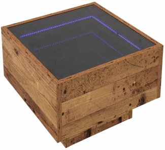 vidaXL Couchtisch Altholz 40 x 40 x 30 cm Holzwerkstoff 879656