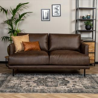 Bronx71 Ledersofa Denver 2,5-Sitzer braun