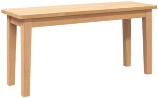 vidaXL Bank 90 cm Massivholz Gummibaum 4102595