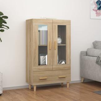 Highboard Sonoma-Eiche 70x31x115 cm Holzwerkstoff [812549]