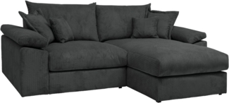 Home affaire Ecksofa Soft&Cosy XL L-Form, B: 246 cm - OTTO. Verlässliche Qualität, Mega-Sofa, Cord oder Chenille-Struktur, mit Federkern & 4 Zierkissen