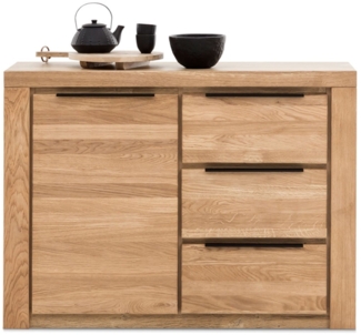 Kommode self Joost / self Joost 2562 / Greta , Echtholz, Holz, Holzwerkstoff , Holzfarben , 108 x 80 x 40 cm