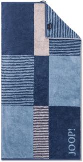 JOOP Frottier Handtücher Divided Squares|Handtuch 50x100 cm| aqua