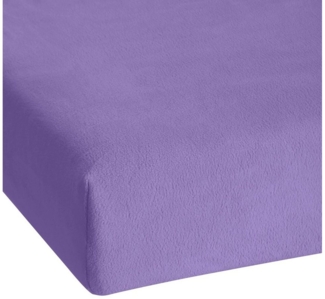 KUM Spannbettlaken Coral-Fleece Spannbetttuch, Microfaser-Fleece, Gummizug: rundum, (1 Stück)