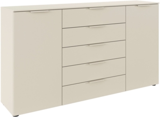 rauch Schubkastenkommode Flipp Schubladenkommode Wäscheschrank Schrank Bestseller OTTO´s Choice (Breite 160/180 cm mit 4 Einlegeböden), 2-türig mit 5 Schubladen und Soft-Close-Funktion in zwei Breiten