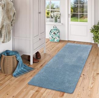 Snapstyle Läufer Hochflor Velours Läufer Teppich Luna, Rechteckig, Höhe: 16 mm