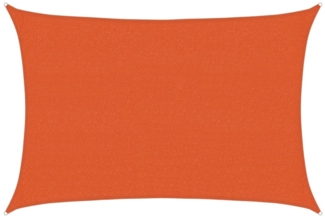 vidaXL Sonnensegel 160 g/m² Orange 2,5x4 m HDPE 311674