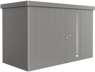 Biohort Gerätehaus Neo, 1D: 348 x 180 x 222 (b x t x h) cm, quarzgrau-metallic