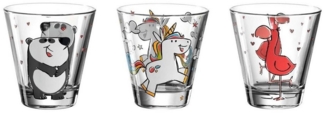 Leonardo BAMBINI 3er Mädchen Kinderbecher Set 215 ml