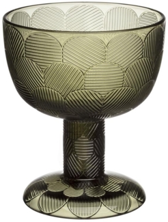 iittala Miranda Schale auf Fuß 145 mm moosgrün