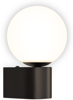 ZMH Moderne Wohnzimmer Wandleuchte Innenwandlampe Schwarz Weiß mit G9 Fassung Max.