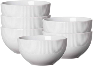 Ritzenhoff & Breker Banda Schale ø 14 cm 6er Set Weiß - DS