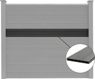 HOME DELUXE WPC Sichtschutzzaun CALLADO - Ersatzpaneel 170 cm