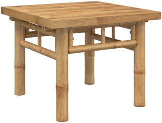 vidaXL Couchtisch 45x45x35 cm Bambus 366467