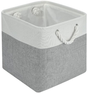 HAUSS SPOLE Aufbewahrungsbox 4er-set 33*33*33 Aufbewahrungskorb Ordnungsbox mit Handschlaufe (Spielzeugkorb mit Griffe Kallax Regal Organizer 33x33x33 cm aus Stoff, 4 St, Aufbewahrungsboxen Spielzeugkiste Kleideraufbewahrung Ablagekörbe), für Schublade...