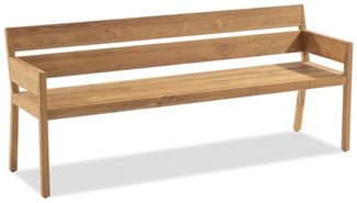 Ann Gartenbank braun