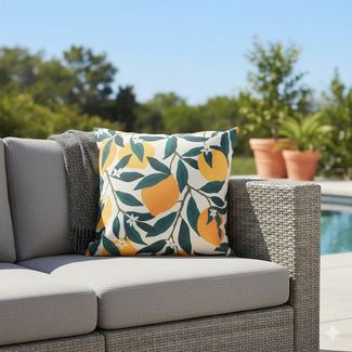 JACK Dekokissen JACK Outdoor Motiv Kissen 45x45 cm Lounge Dekokissen inkl. Füllung, mit Lotus-Effekt, Robust, strapazierfähig, für Innen & Außen geeignet