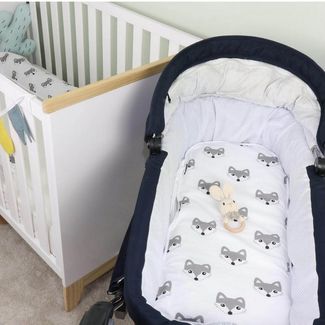 Puckdaddy 'Liv' Babynest 100x60 cm, weiß