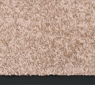 vidaXL Fußmatte Beige 60x80 cm 331584