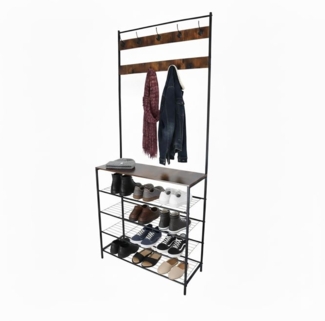 Garderobenständer mit Schuhregal 10051416