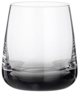 Broste Copenhagen Glas Trinkglas SMOKE klar/grau 0,35 l, Mundgeblasenes Glas, Smoke Glas