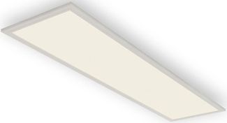 BRILONER Leuchten - LED Deckenlampe, LED Panel mit Bewegungsmelder, Tageslichtsensor, 4. 100 Lumen, 4. 000 Kelvin, 38W, Weiß, 119. 5x29. 5