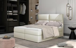 Wohnideebilder Amber 145x210 Creme Boxspringbetten Amr_08_1.4