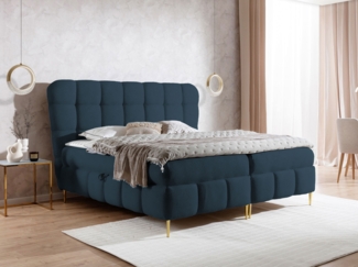 Boxspringbett Linelo (Farbe: Freya 210.28, Größe: 160 x 200)