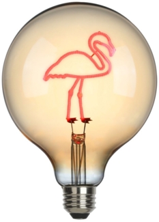 Sompex Flamingo Rosa LED Filament Leuchtmittel Glühbirne E27