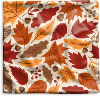 MuchoWow Dekokissen Natur - Herbst - Muster, Kissenbezüge, Kissenhülle, Deko Kissenbezug, Kissen, 40x40 cm