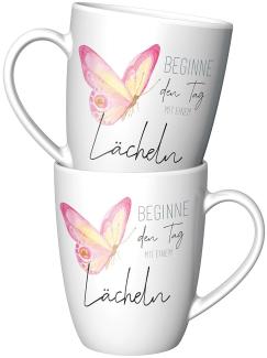 LA VIDA Becher Beginne den Tag 250ml 405617