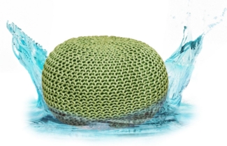 ELYFLAIR Pouf ELYFLAIR® Premium Sitzpouf wasserdicht Ø 55cm oder 45cm Pouf