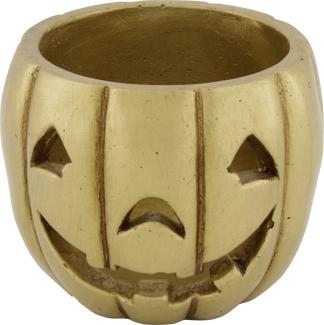 Dijk Pflanzgefäß Pumpkin gold Ø 12 x 9,5 cm