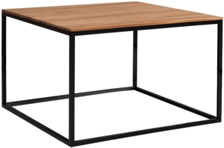 Couchtisch Martin 5 / Marko 5 , Schwarz, Holzfarben , 65 x 42 x 65 cm