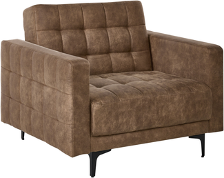 Sessel ABERDEEN Kunstleder Braun
