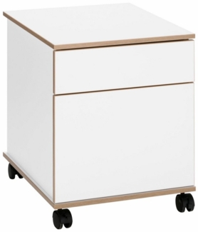 VOGL Möbelfabrik Rollcontainer Trelle, Türen mit Soft-Close, Grifflose Optik
