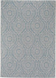 benuta Outdoorteppich Cleo, rechteckig, Höhe: 5 mm, Teppich Wohnzimmer, Schlafzimmer, Esszimmer, Flur, Kunstfaser, Cozy